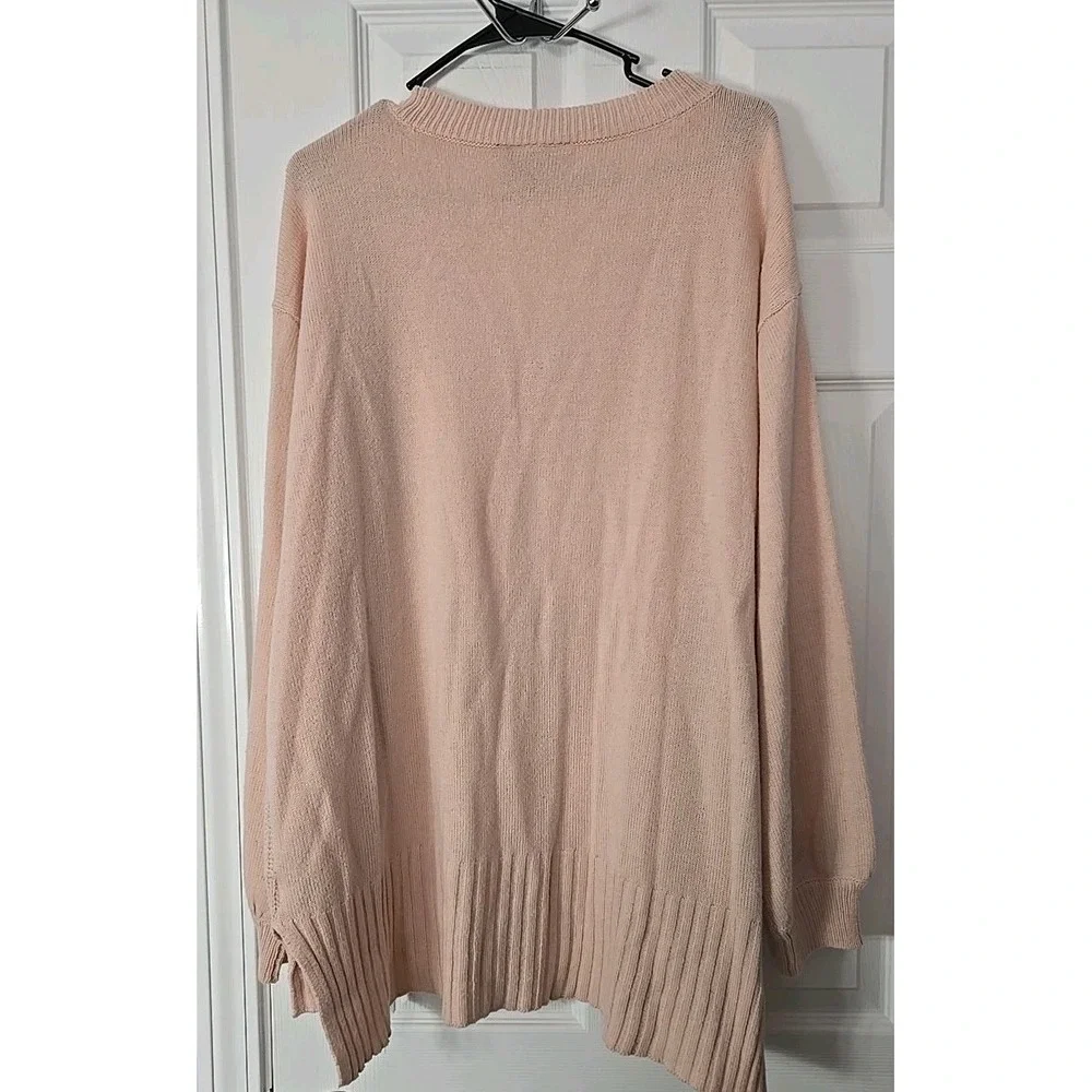 Lane Bryant‎  Acrylic V Neck Pullover Long Sleeve Sweater Size 18/20